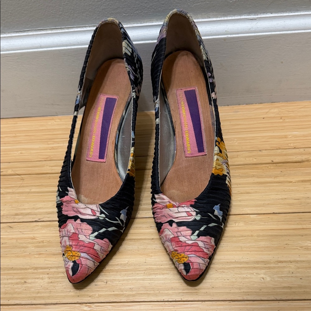 Vintage Susan Bennis/Warren Edwards Heels Size 9 1/2 - Picture 8 of 12
